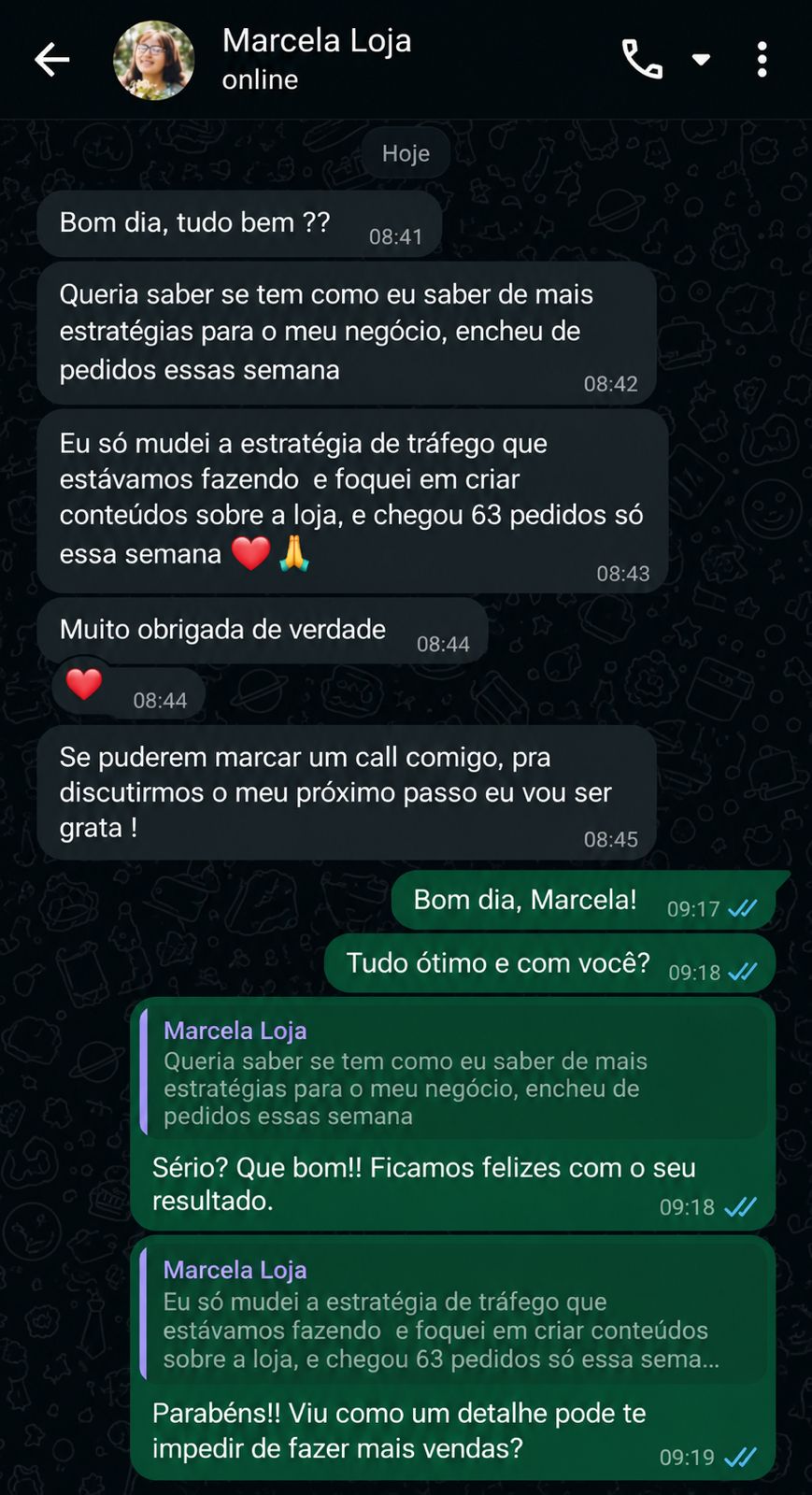 Depoimento cliente QueroJá