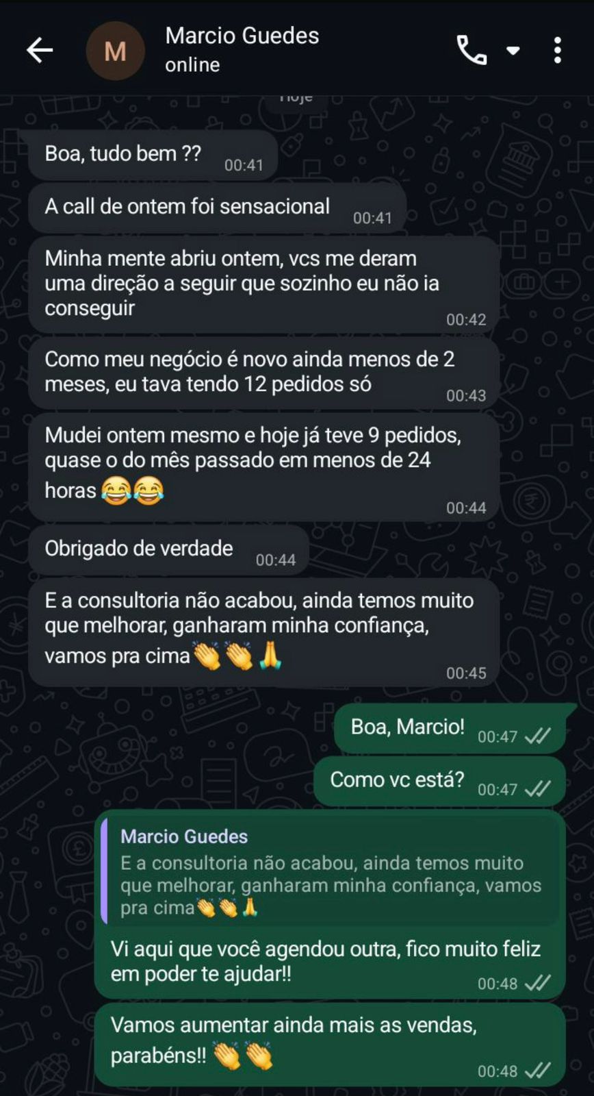 Depoimento cliente QueroJá