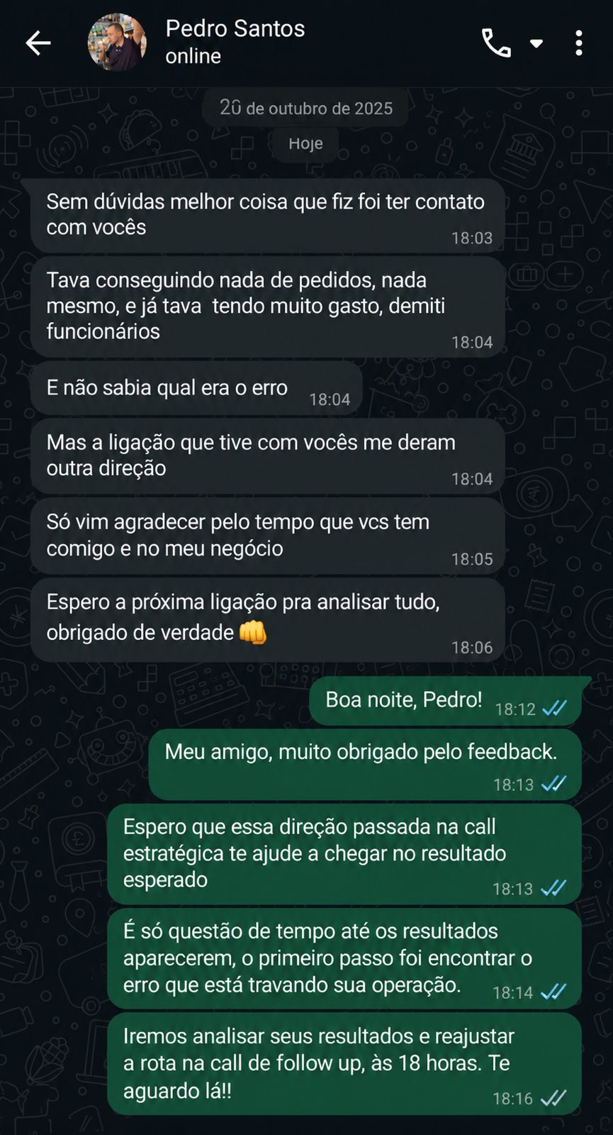 Depoimento cliente QueroJá
